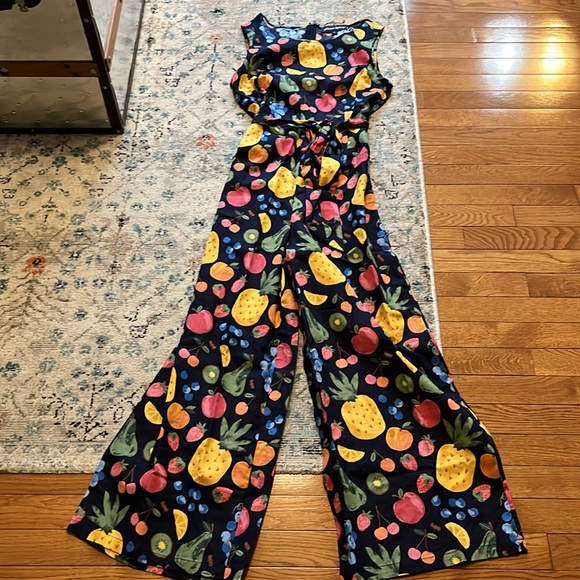 NWT Modcloth Princess Highway Retro Reboot Fruit Jumpsuit - Picture 8 of 16